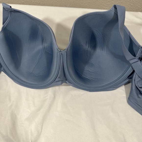 NWT Chantelle Lingerie [ 40DDD US‎ ] Comfort Chic Back-Smoothing Bra Blue #5721 - Picture 11 of 13